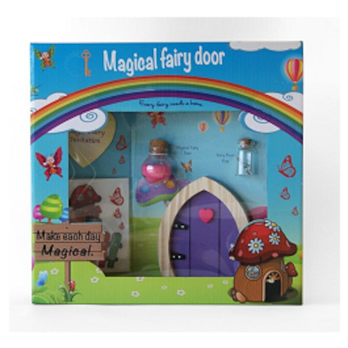 Design services: Magical Fairy Door - Purple