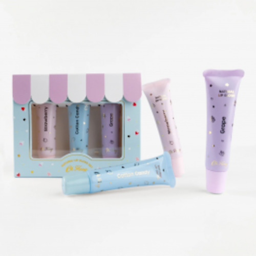 Oh Flossy - Natural Lip Gloss Set (3)