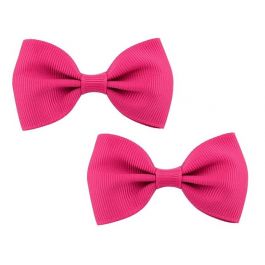 bow hair clips chiffon gross grain bow anti slip hair clips kids girls hair acce…