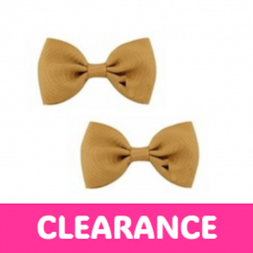 bow hair clips chiffon gross grain bow anti slip hair clips kids girls hair acce…