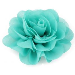 chiffon flower rose hair clips kids girls hair accessories hair head clip girls …