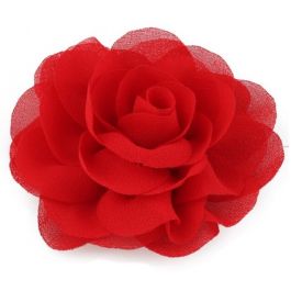 chiffon flower rose hair clips kids girls hair accessories hair head clip girls …