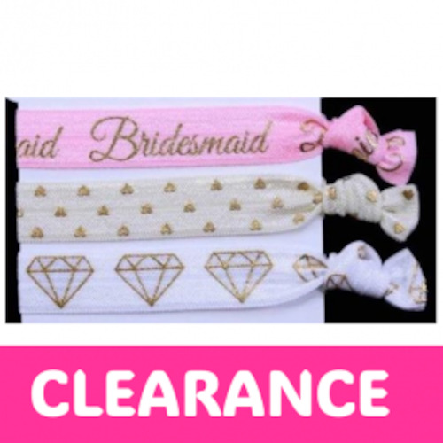 bridesmaid hair ties bridal party gift boxes bridesmaid gift wedding gift novelt…