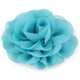 chiffon flower rose hair clips kids girls hair accessories hair head clip girls …