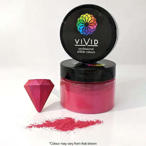 Vivid Edible Metallic Dust Magenta 50g