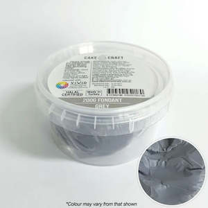 Cake Craft Fondant Grey 200g | BB 08/25