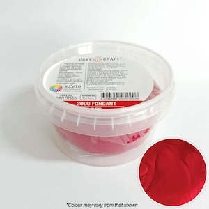 Cake Craft Fondant Red 200g | BB 08/25