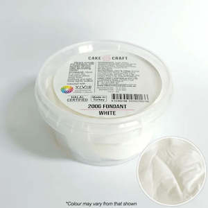 Cake Craft Fondant White 200g | BB 08/25