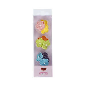 GoBake Bright Daisy Icing Decorations 12/Pack