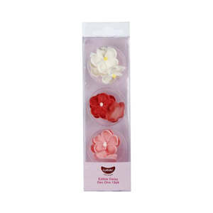 GoBake Valentine Daisy Icing Decorations 12/Pack