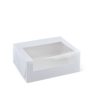 Detpak Large Window Cupcake Box 6 Hole (Each)