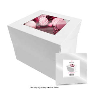 Cake Craft Top Window Cake Box 12x12x12 Inch Tall