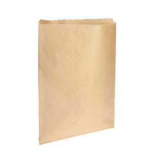 Flat Brown Paper Bags: Flat Brown #11 Paper Bags 305mm x 410mm 500/Pack