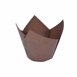 Confoil P60R Medium Parchment Muffin Wrap Brown | 250/Ctn