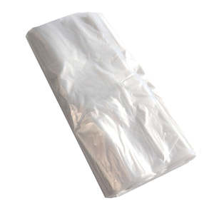 Rubbish Bin Liners Clear 140L 1050x1200 30mu 50/Pack