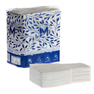 M Compact Dispenser Napkins Tall E Fold White 250/Pack