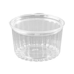 Sho Bowl Clear Round Flat Lid 16oz (455ml) | 50/Pack