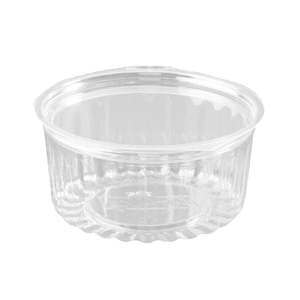 Sho Bowl Clear Round Flat Lid 12oz (341ml) | 25/Pack