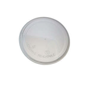 IKON Clear Round Lid for 250-1000ml Tamper Evident Containers | 500/Ctn