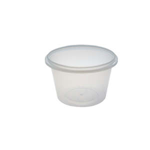 IKON Tamper Evident Clear Round Container 600ml | 500/Ctn