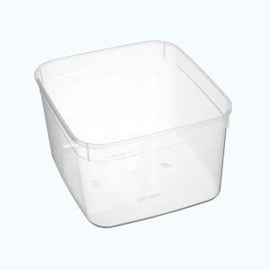 Bonware B3100-180S 3.1L Square Storage Container/Pail | 10/Pack