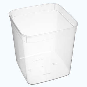 Food Grade Pails: Bonware B4800-180S 4.8L Square Storage Container/Pail | 10/Pack