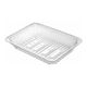 TG-30H PET Clear Plastic Food Tray 225x158x39mm 50/Pack