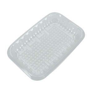 Clear RPET Plastic Moisturelock Tray MR58/30 720/Ctn