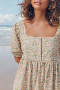 Oak Meadow Daisy Dress - Sage