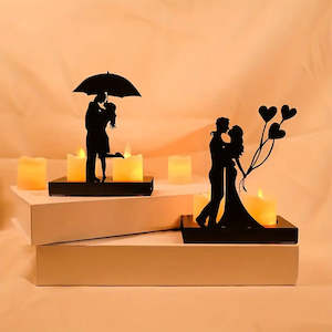 Silhouette Candle Holder