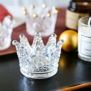 Crown White Electric Candle