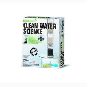 Internet web site design service: 4M Green Science Clean Water Filter