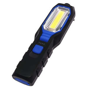 POWERTECH 240 Lumen Rechargeable and Adjustable COB Worklight with Magnet, Hook …