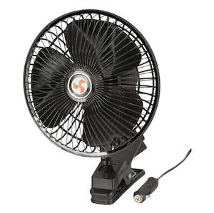 Oscillating Fan with Clamp 8 Inch