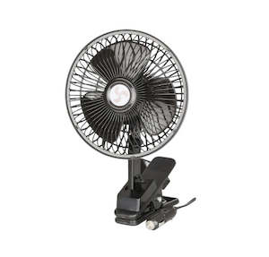 ROVIN Oscillating Fan with Clamp 6 Inch