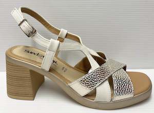 Sundowner Ambra Gold/Bone Sandal