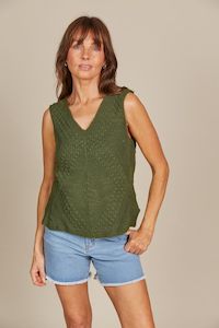 Tops: Isle of Mine Sylvie Top Olive