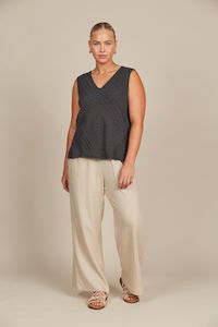 Isle of Mine Sylvie Top Graphite