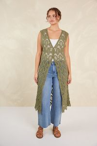 Tops: Isle of Mine Giselle Vest Olive