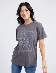 Elm: Elm Mystic Tee Charcoal