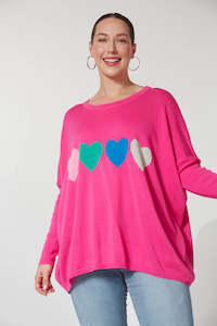 Haven Boden Heart Jumper Azalea