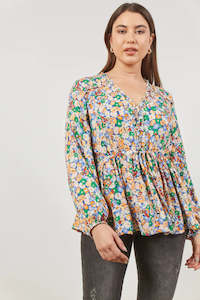 Isle of Mine Euphoria Tie Top Meadow Bloom