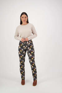 Vassalli Slim Leg Printed Pants Karma