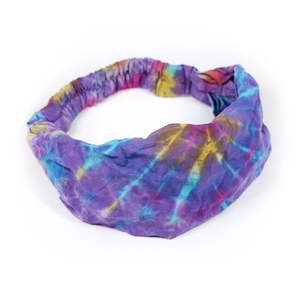 Cotton Summer Headband - Purple