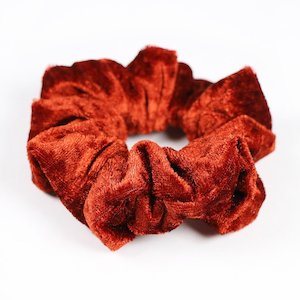 Handmade Scrunchie Hot Cinnamon