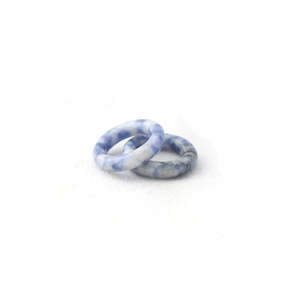 Blue Vein Stone Ring