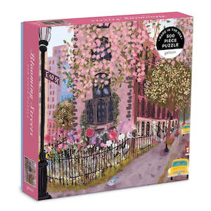 Joy Laforme Blooming Streets 500 Piece Puzzle