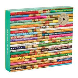 Phat Dog Vintage Pencils, 1000pc Foil Stamped Puzzle