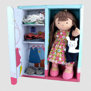 Toy: Sofia, Jointed & Dressable Doll with extra clothing (Organic) Gift Boxed