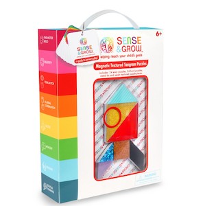 Sense and Grow-Textured Tangram Puzzle